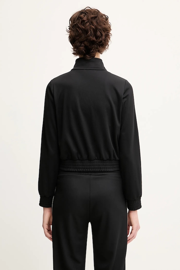 Abbigliamento Sporty & Rich felpa Sr Runner Elio Track JA059622139BA01 nero