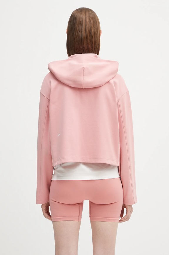 Одяг Кофта Pangaia DNA Double Jersey Zip Up Hoodie 10002361 рожевий