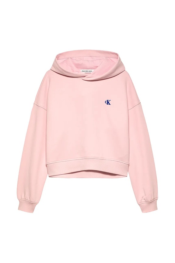 Παιδική μπλούζα Calvin Klein Jeans IG0IG02747.PPYA ροζ SS25