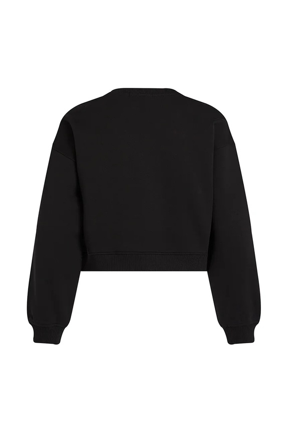 Dziewczynka Calvin Klein Jeans bluza bawełniana dziecięca IG0IG02823.128.176.PPYA czarny
