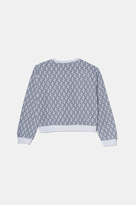 Guess bluza bawełniana dziecięca J5RQ06.KA6R4.PPYA niebieski SS25