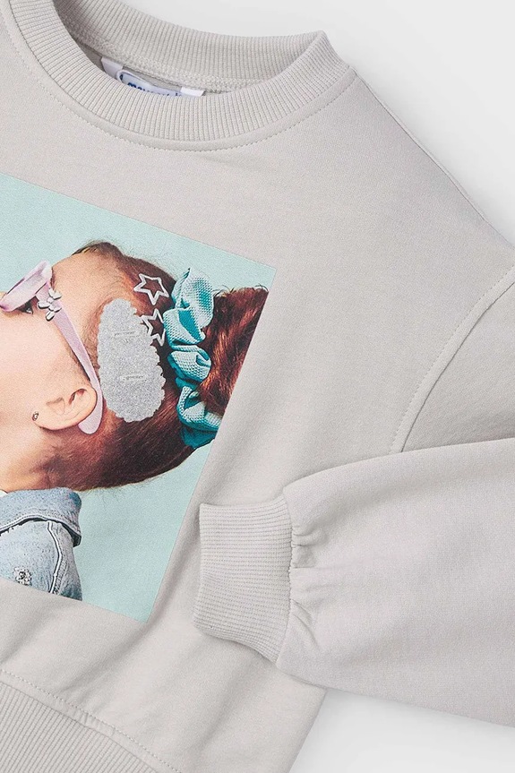 Παιδική μπλούζα Mayoral γκρί 3401.6F.Mini.PPYA