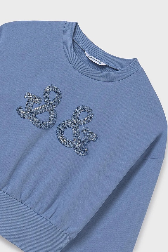 Dječja dukserica Mayoral plava 6401.8B.Junior.PPYA