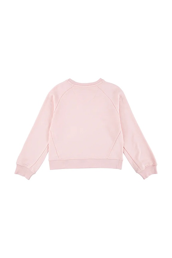 Dětská mikina Levi's LEVIS HD SILICONE BATWING 4EM191 růžová SS25