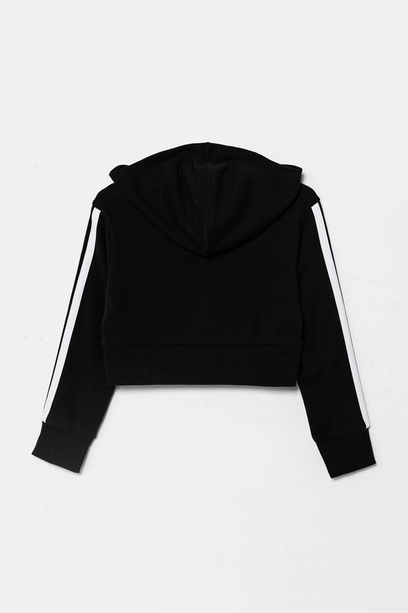 Dievča Detská mikina adidas JJ0956 čierna