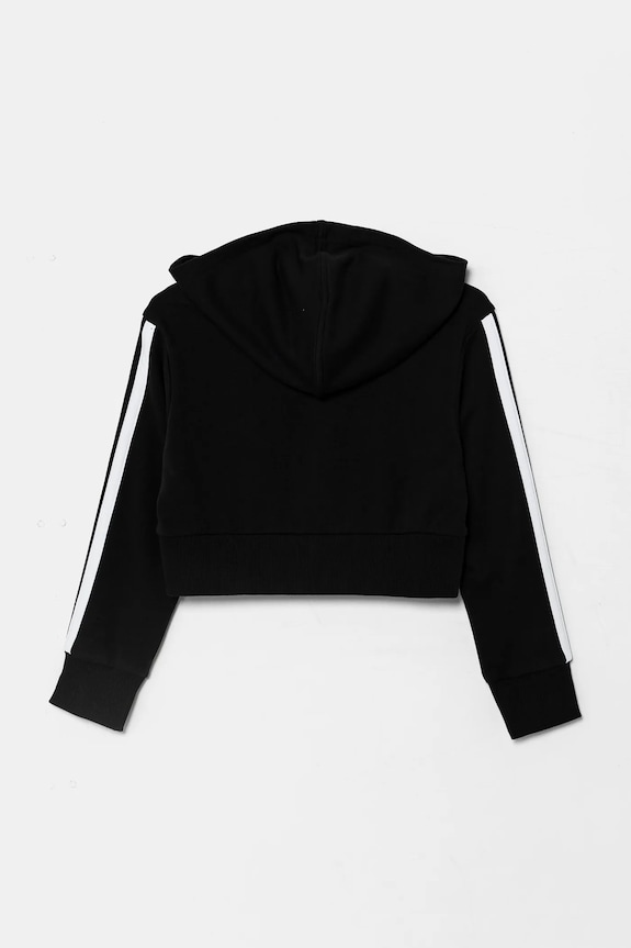 Dievča Detská mikina adidas JJ0956 čierna