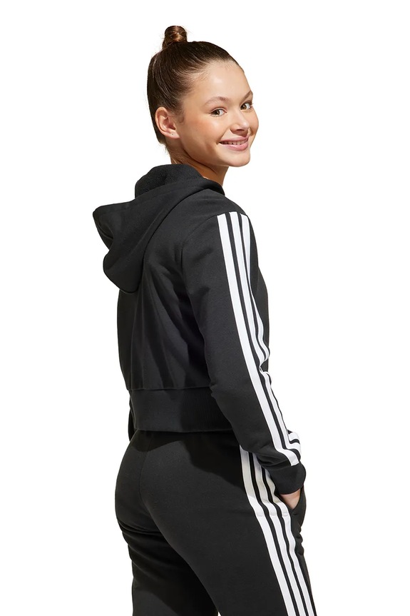 Detská mikina adidas JJ0956 čierna
