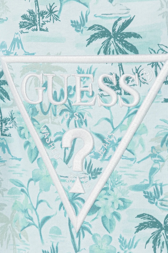 Dziewczynka Guess bluza bawełniana dziecięca J5GQ01.KA6R4.PPYA turkusowy
