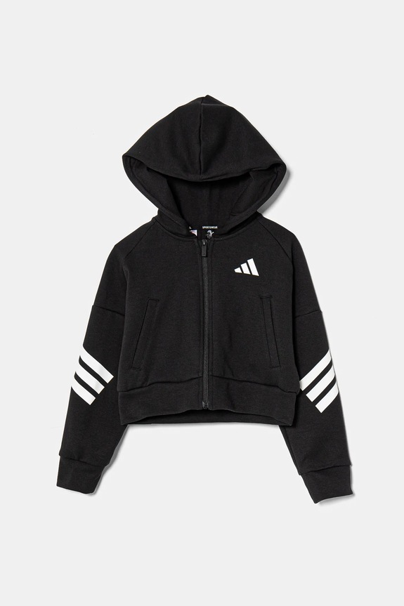 Detská mikina adidas JJ4847 čierna SS25