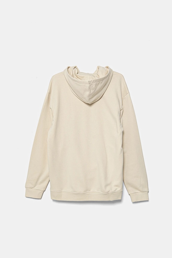 Bavlněná mikina Puma FLAMING LOVE Hoodie TR 685109 béžová SS25