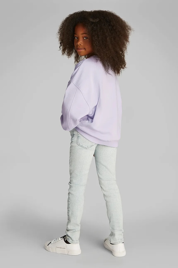 Calvin Klein Jeans felső lila IG0IG02849.128.176.PPYA