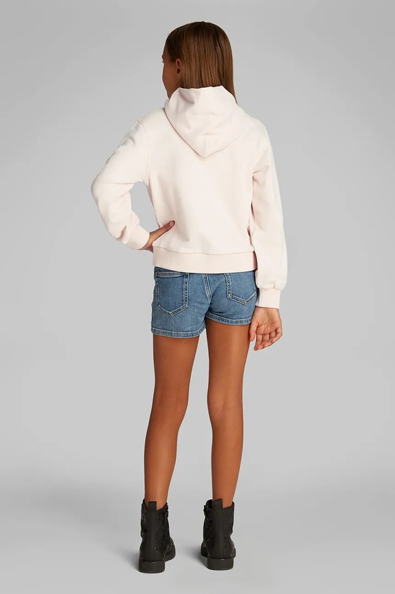 Detská mikina Calvin Klein Jeans ružová IG0IG02850.PPYA