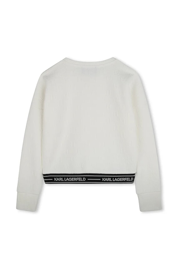 Дитяча кофта Karl Lagerfeld Z30471.86.108 бежевий SS25