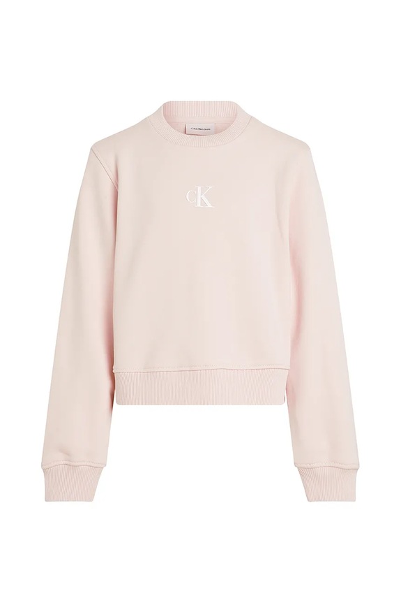 Dětská mikina Calvin Klein Jeans IG0IG02958.PPYA růžová SS25