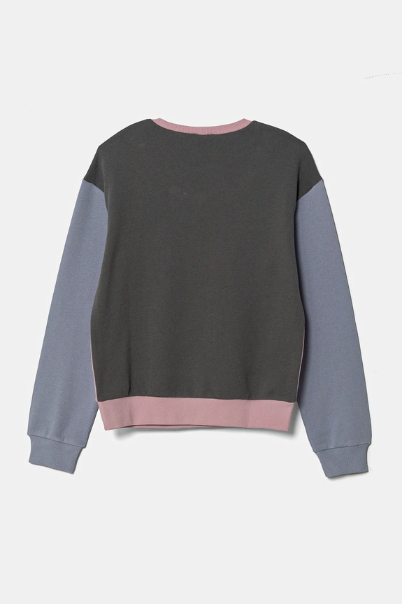 Otroški bombažen pulover United Colors of Benetton 3J68C10MX.G.Seasonal roza SS25