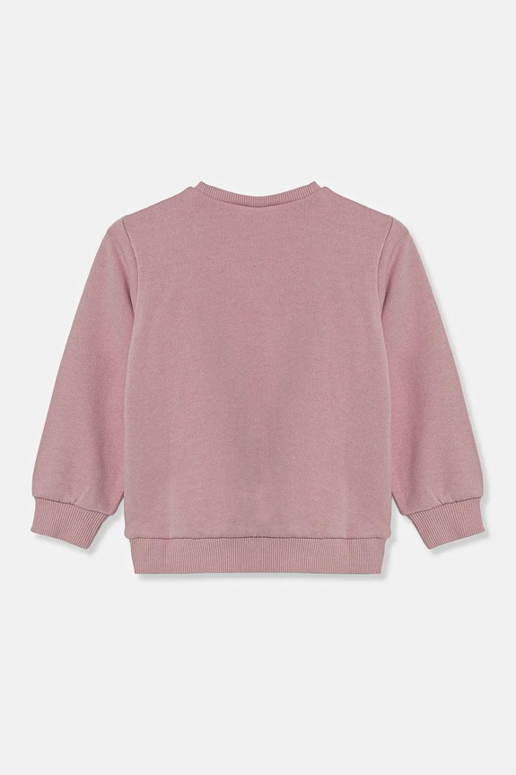 Dziewczynka United Colors of Benetton bluza bawełniana dziecięca 3J68G10J0.P.Seasonal różowy