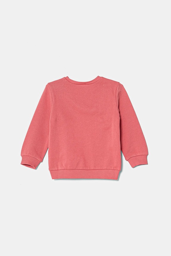 United Colors of Benetton felpa in cotone bambino/a 3J68G10J0.P.Seasonal rosa SS25