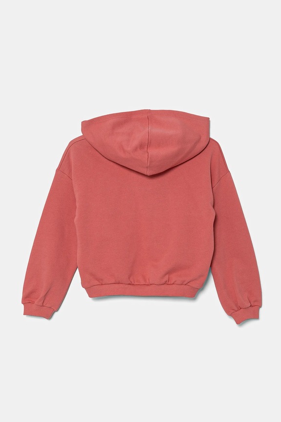 Otroški bombažen pulover United Colors of Benetton 3J68C204D.G.Seasonal roza SS25