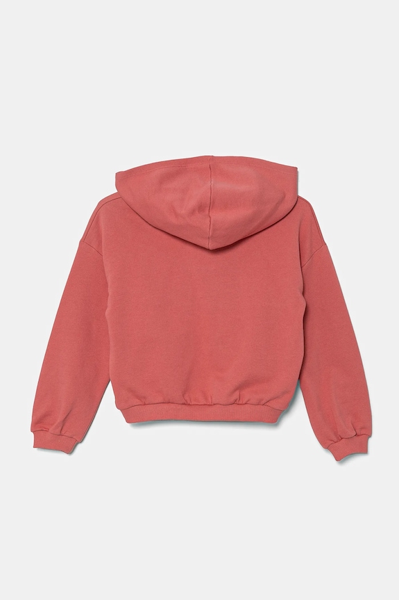 Otroški bombažen pulover United Colors of Benetton 3J68C204D.G.Seasonal roza SS25