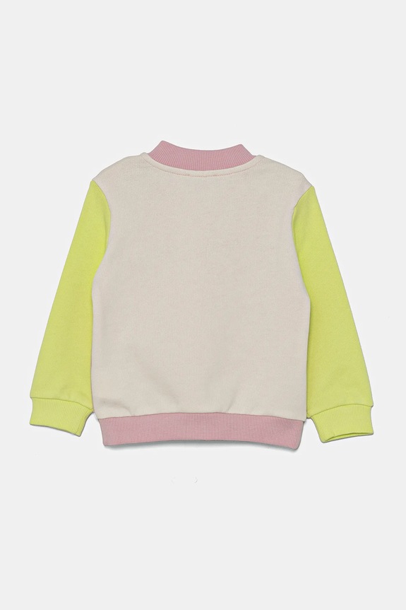 Detská bavlnená mikina United Colors of Benetton 3J70G503N.P.Seasonal ružová SS25