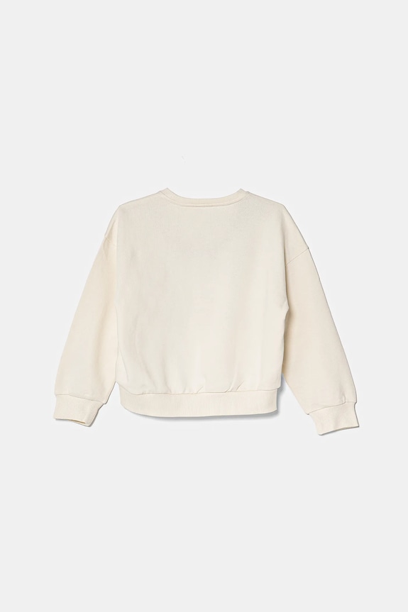 United Colors of Benetton hanorac de bumbac pentru copii 3J68C10NX.G.Seasonal bej SS25
