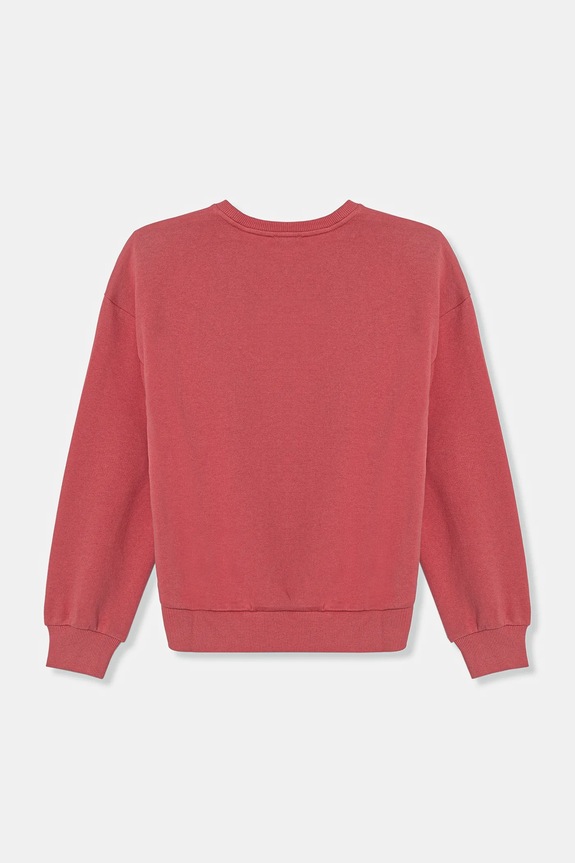 United Colors of Benetton bluza bawełniana dziecięca 3J68C10NX.G.Seasonal różowy SS25