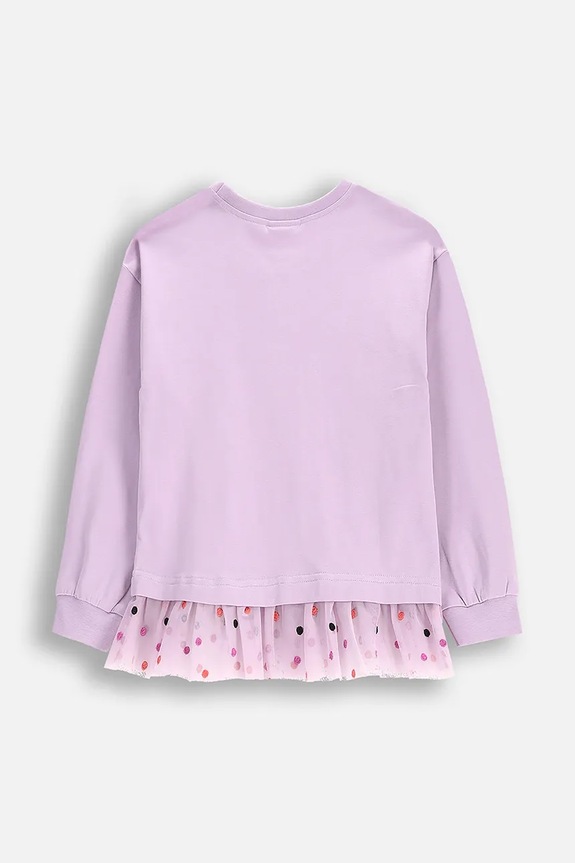 Coccodrillo bluza WC5143103RGK fioletowy SS25
