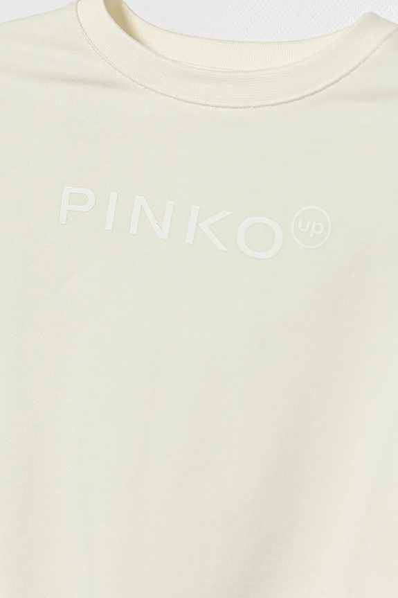 DÍVKA Dětská mikina Pinko KFFE008.C.FE011 béžová