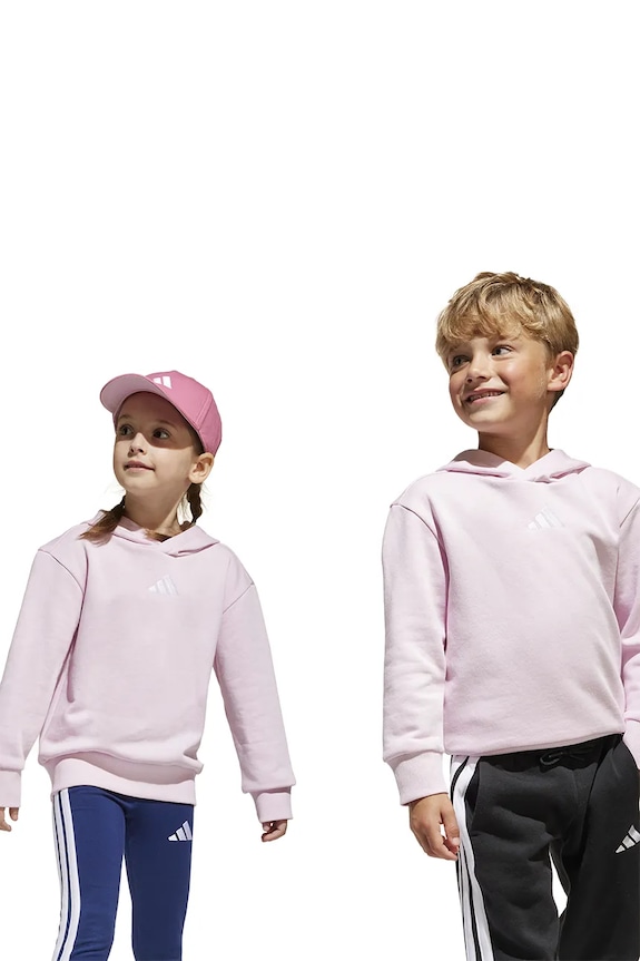 adidas bluza copii imprimeu roz JC9756