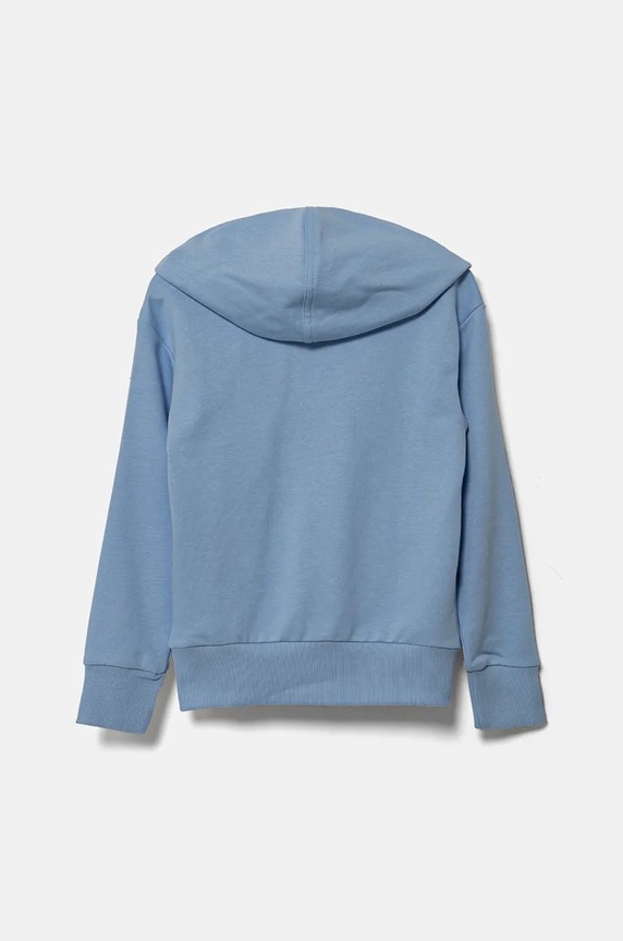 Chlapec Detská mikina adidas JC9721 modrá