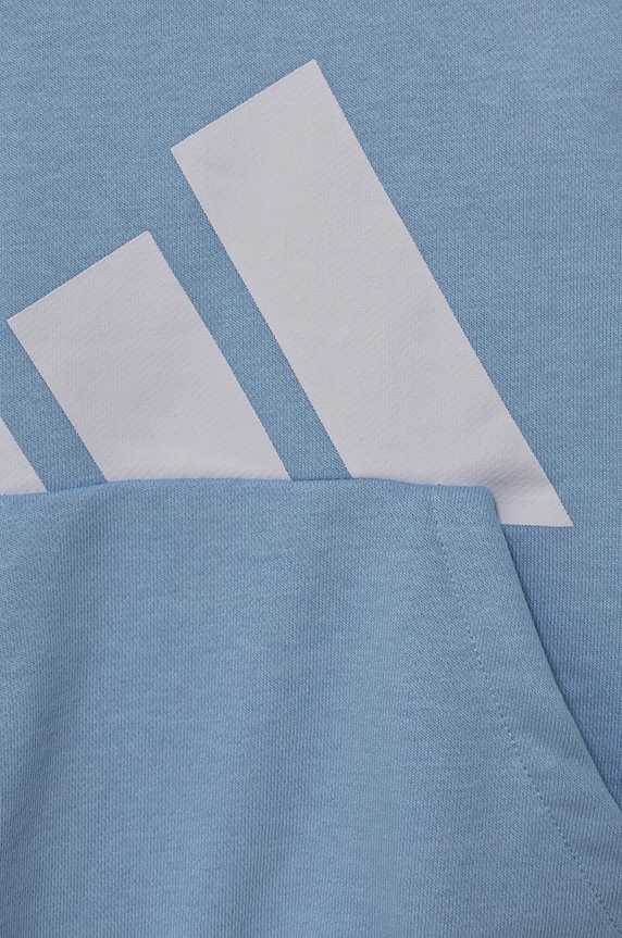 Detská mikina adidas modrá JC9721