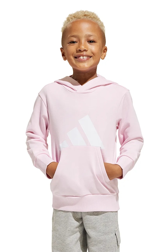 Dječaci Dječja dukserica adidas JC9722 roza