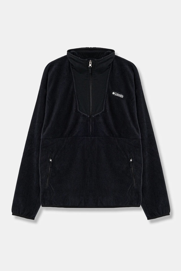 Columbia bluza polarowa dziecięca Sequoia Grove bez kaptura czarny 2087651