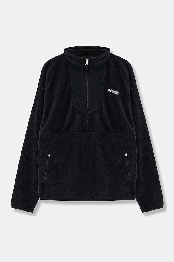 Columbia bluza polarowa dziecięca Sequoia Grove bez kaptura czarny 2087651