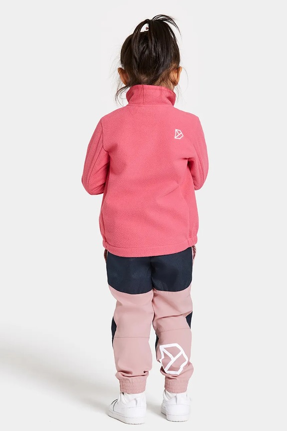 Otroški pulover Didriksons MUSKOT KDS JACKET roza 505711