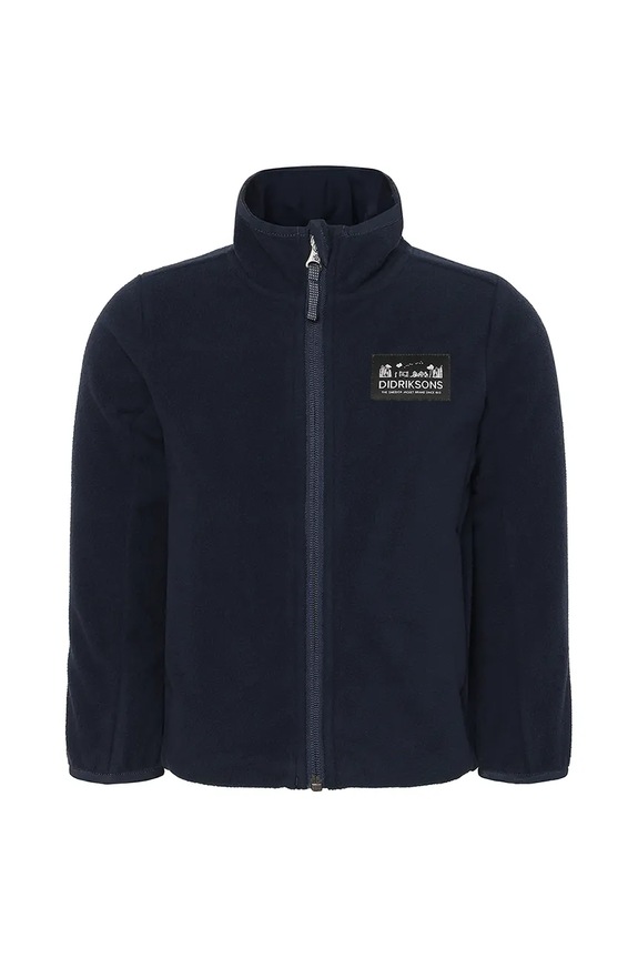 Otroški pulover Didriksons MUSKOT KDS JACKET 505711 mornarsko modra AW25