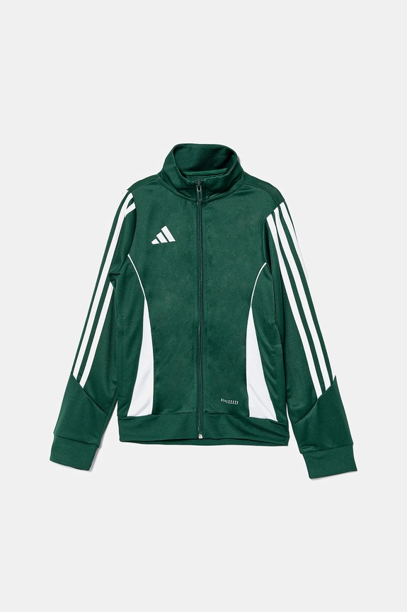 adidas Performance bluza dziecięca aplikacja zielony IR7503