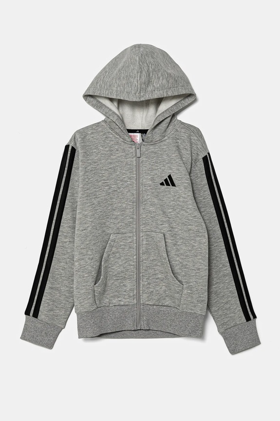 adidas bluza dziecięca JD6493 szary SS25