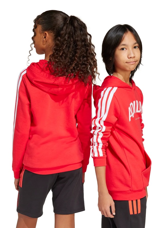 adidas bluza copii JM7357 rosu