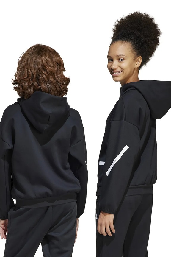 Detská mikina adidas IS6916 čierna