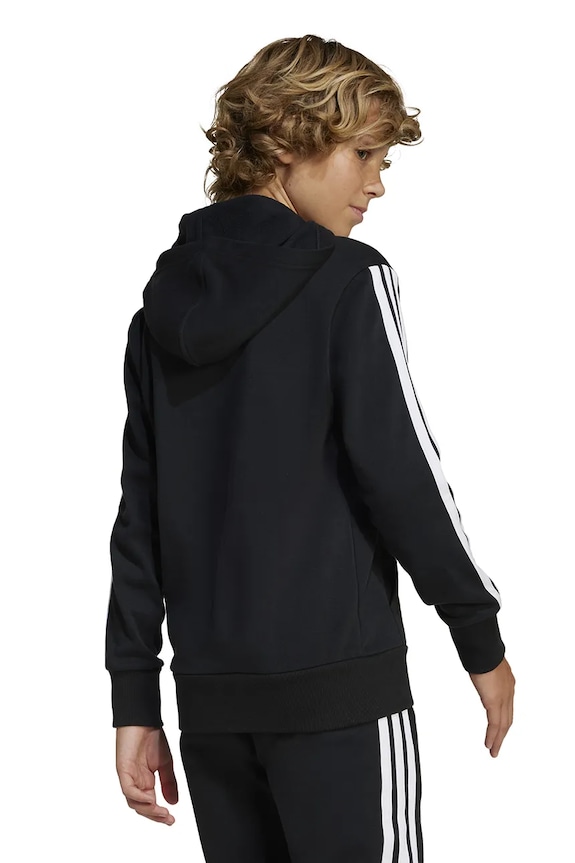 Detská mikina adidas JC7480 čierna