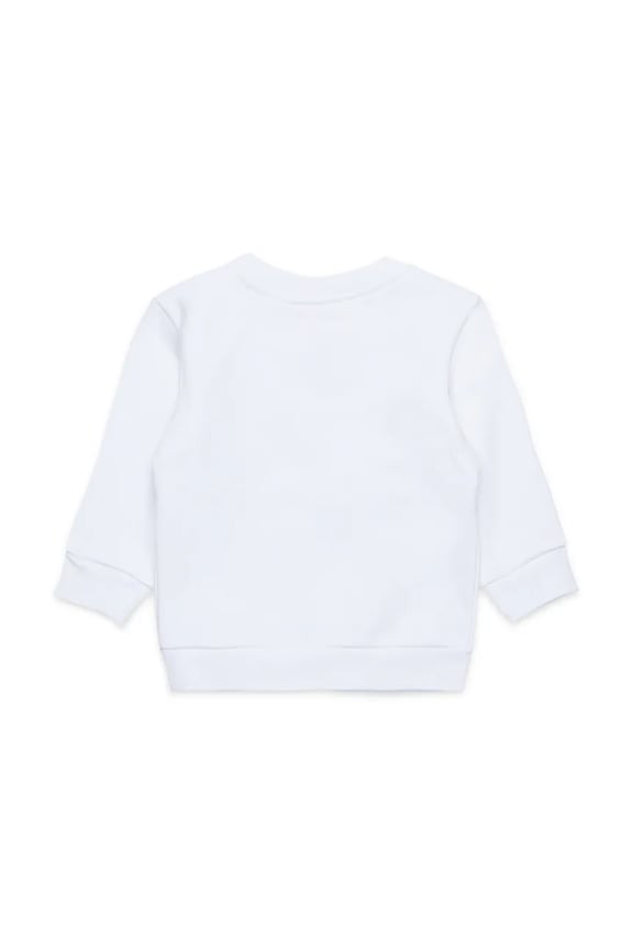 Βαμβακερή μπλούζα μωρού Marni MS319B SWEAT-SHIRT M01437 λευκό SS25