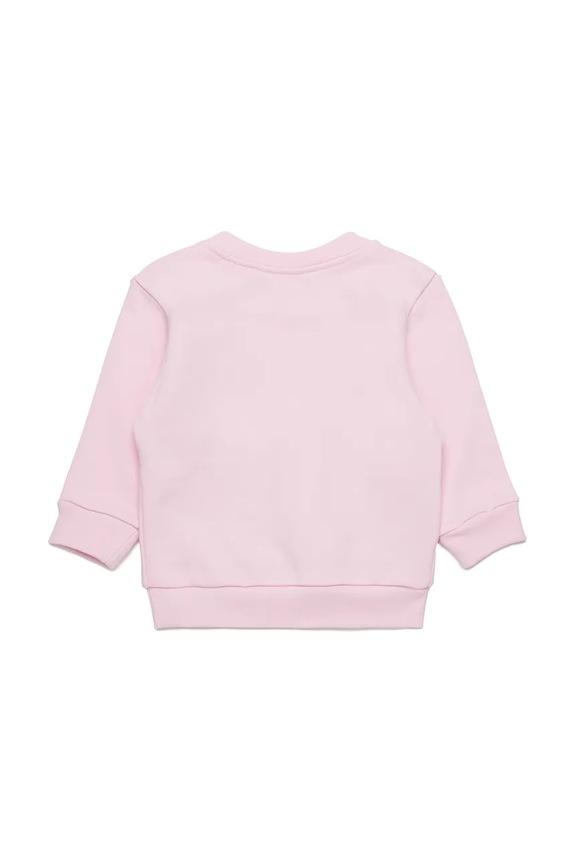 Pamučna dukserica za bebe Marni MS319B SWEAT-SHIRT M01437 roza SS25