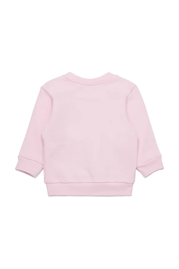 Pamučna dukserica za bebe Marni MS319B SWEAT-SHIRT M01437 roza SS25