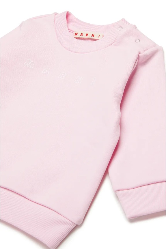 Dječaci Pamučna dukserica za bebe Marni MS319B SWEAT-SHIRT M01437 roza