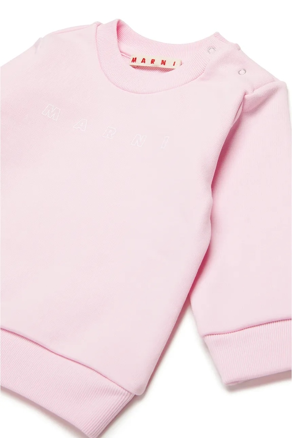 Dječaci Pamučna dukserica za bebe Marni MS319B SWEAT-SHIRT M01437 roza