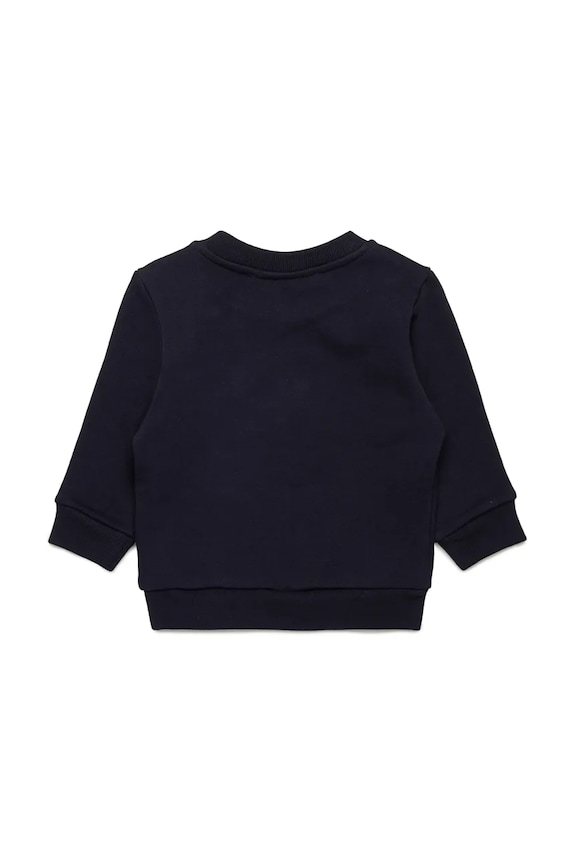 Bombažen pulover za dojenčka Marni MS319B SWEAT-SHIRT M01437 mornarsko modra SS25