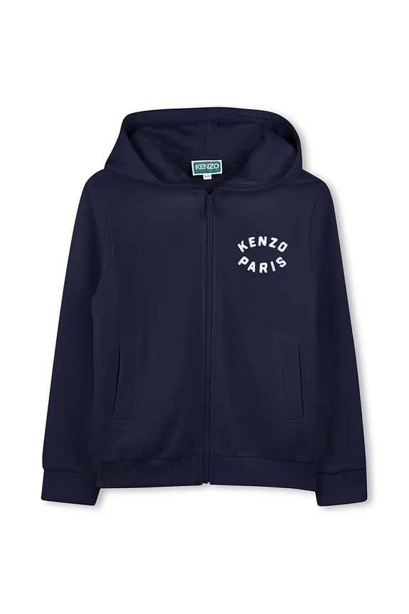 Kenzo Kids bluza nadruk granatowy K61176.114.150
