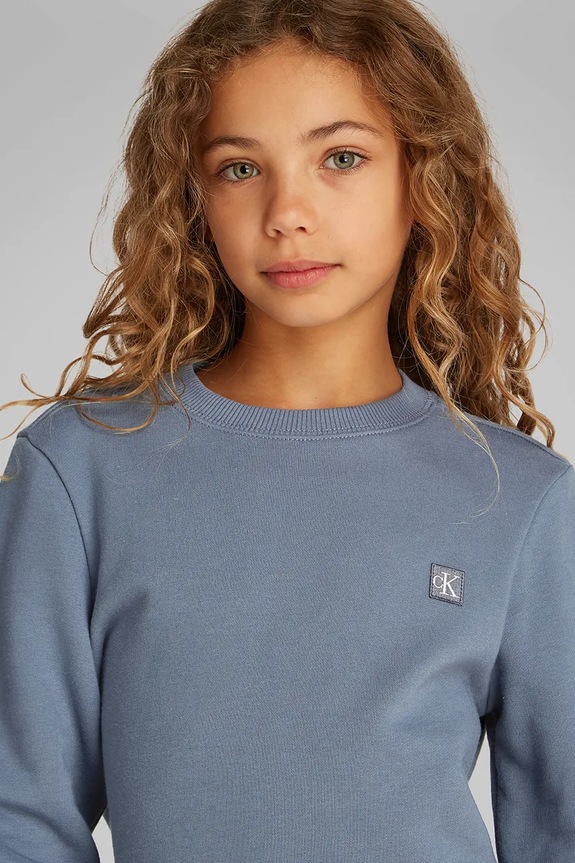 Dječja dukserica Calvin Klein Jeans IU0IU00570.PPYA siva