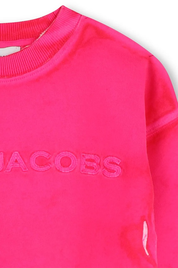 Fiú Marc Jacobs gyerek melegítőfelső pamutból W60435.86.108 rózsaszín